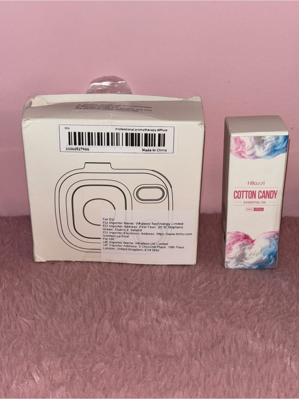 Professional Aromatherapy Diffuser & Cotton Candy Essential Oil